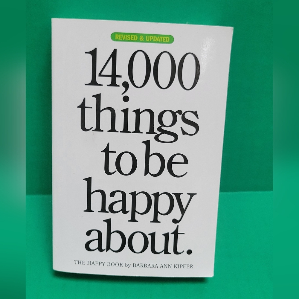 ✨️ 3/$12 ✨️ 14,000 Things to be Happy About